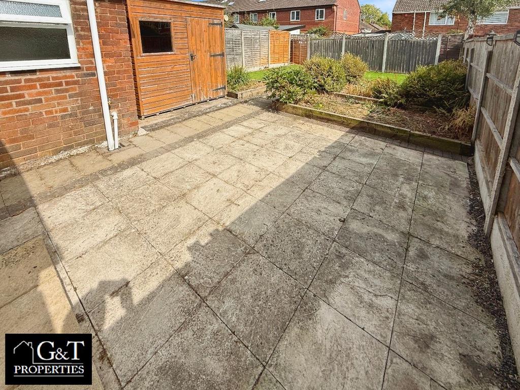 Rear garden