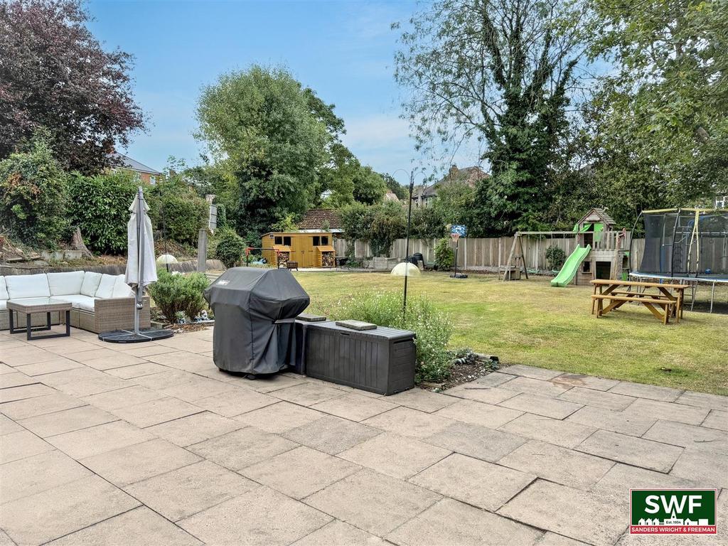 Rear garden