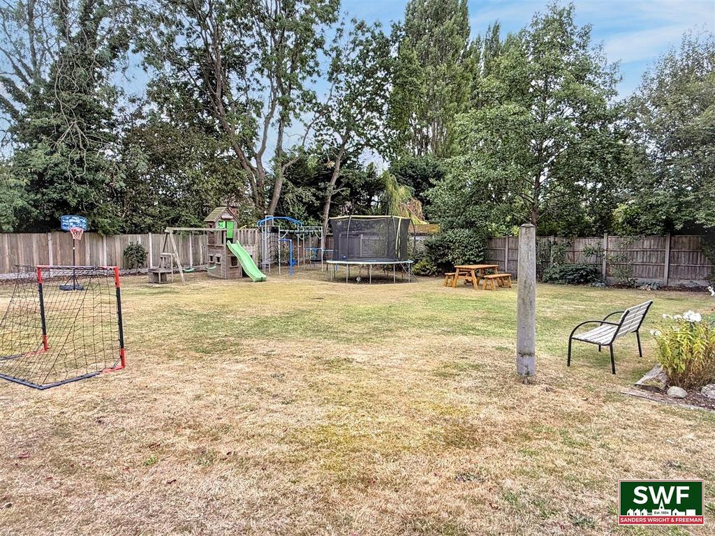 Rear garden