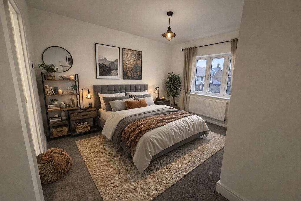 Bedroom Staged
