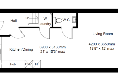 3 bedroom townhouse for sale, Plot 1-4 Church Drive, WN5 8ST