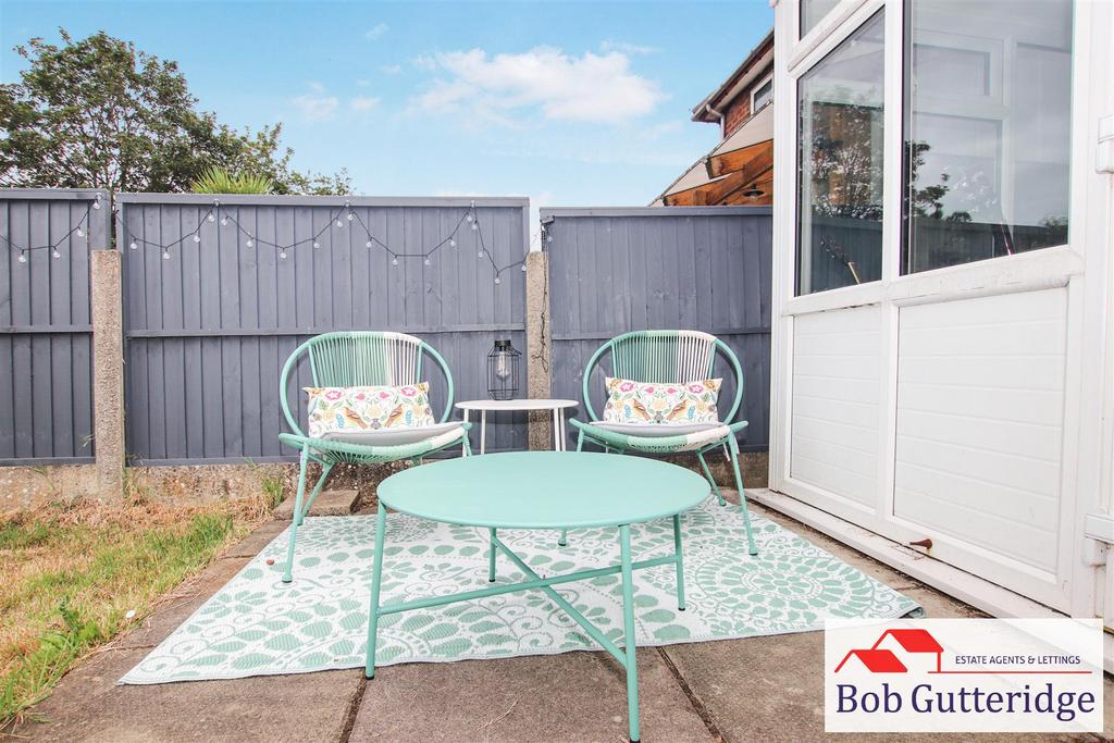 Enclosed rear garden