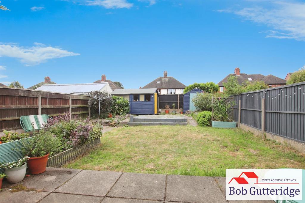 Enclosed rear garden