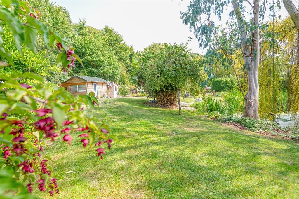 Garden and cabin