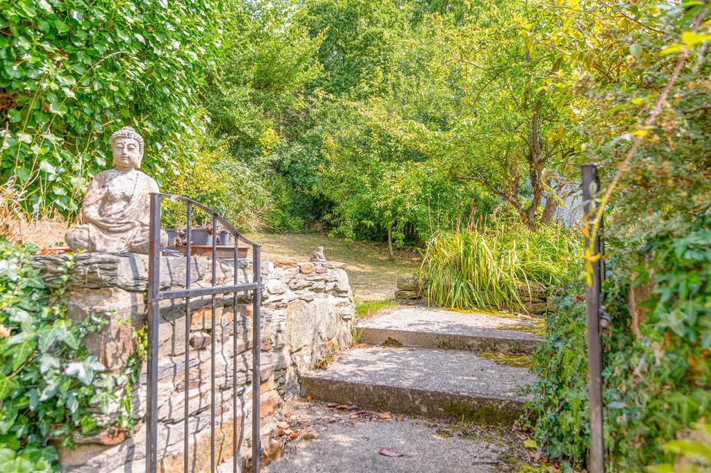 Steps up to orchard