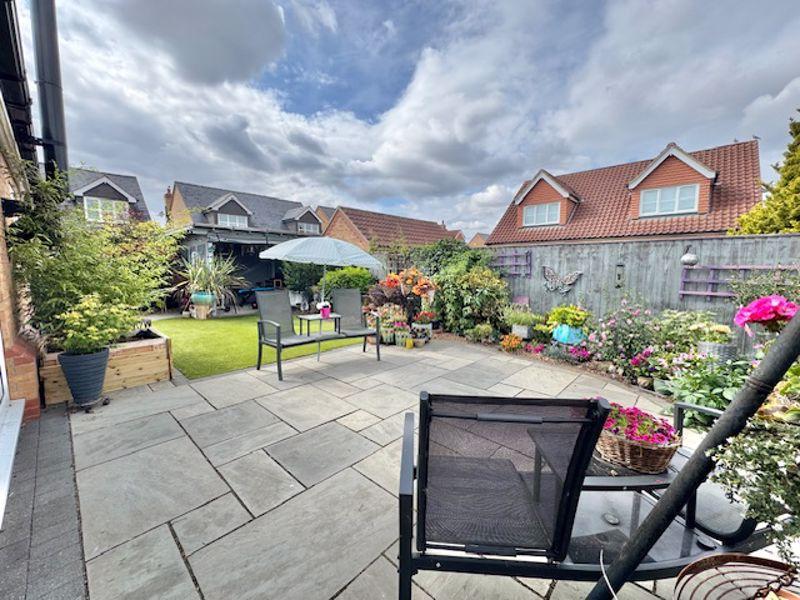 Rear garden