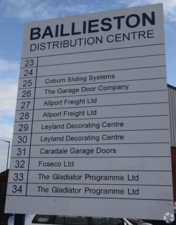 Distribution warehouse to rent, Nurseries Rd Baillieston G69 6UL