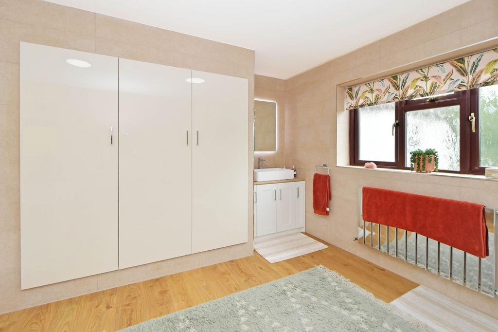 Bathroom and storage