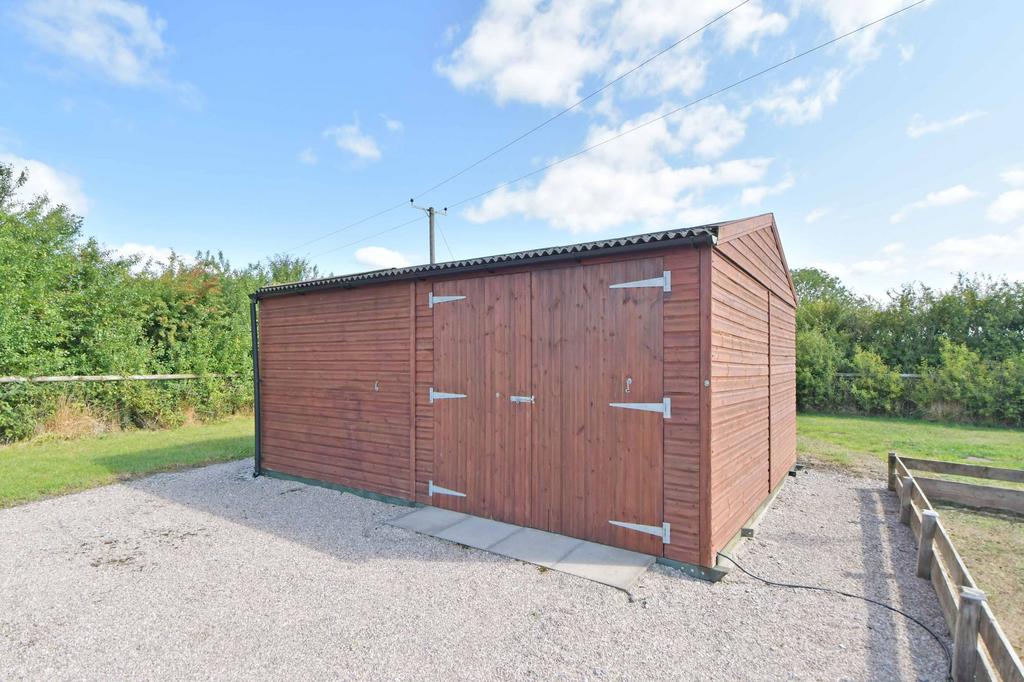 Tractor shed