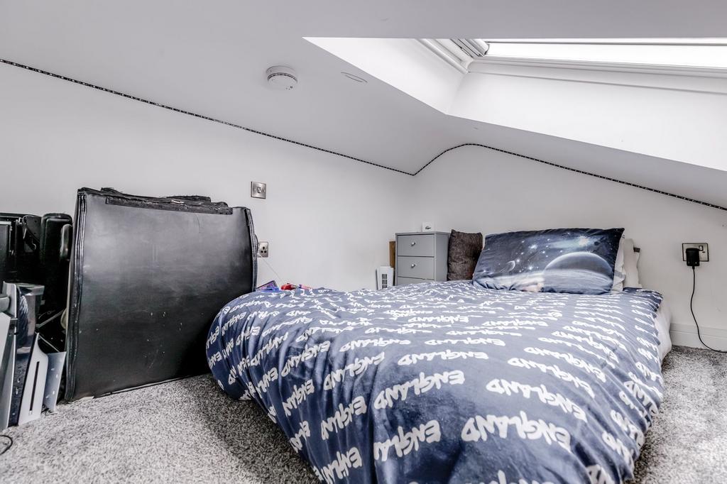 Upstairs bed