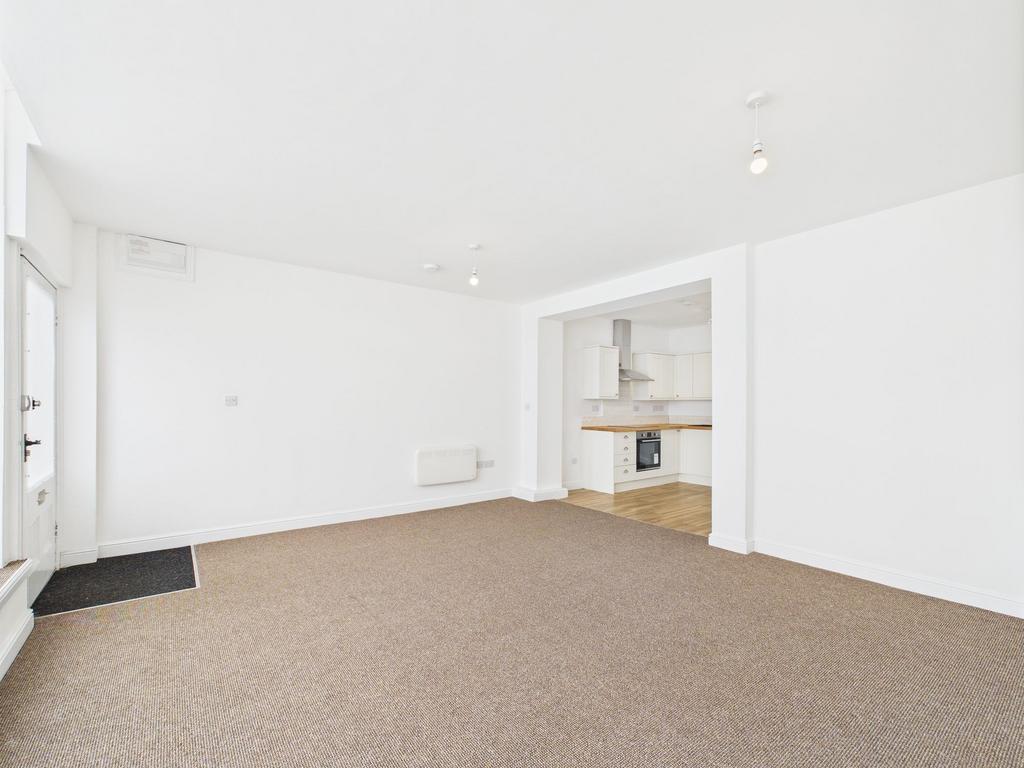 Open plan living area