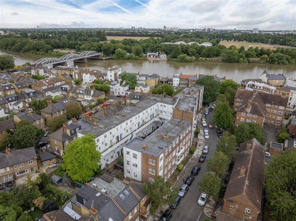 Aerial view, land