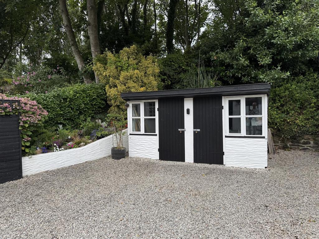Outbuilding and Parking