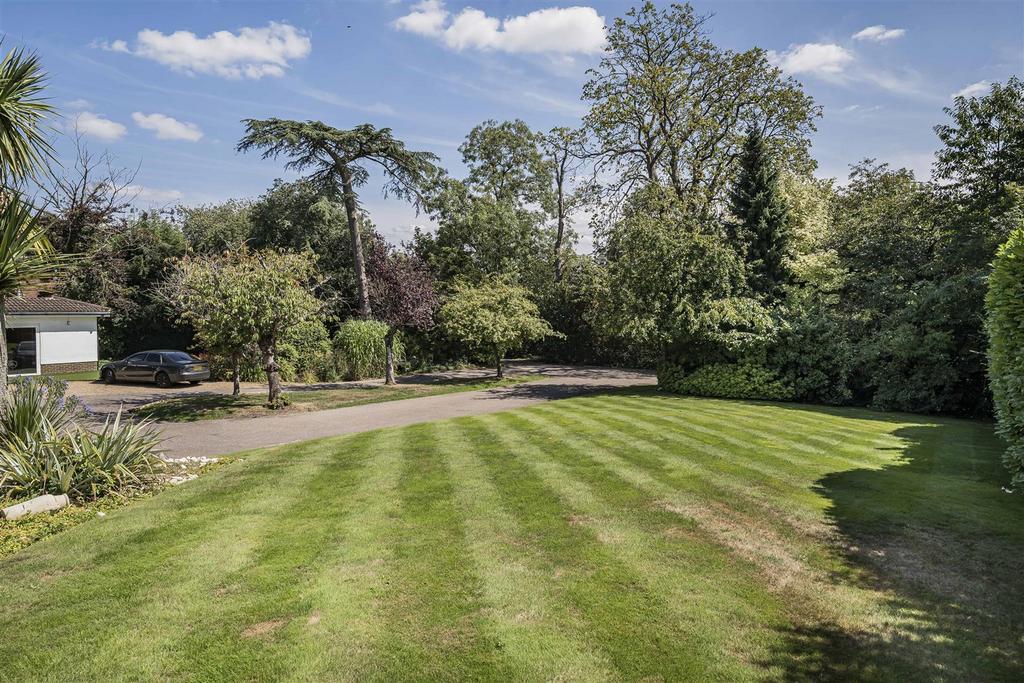 Serene front garden