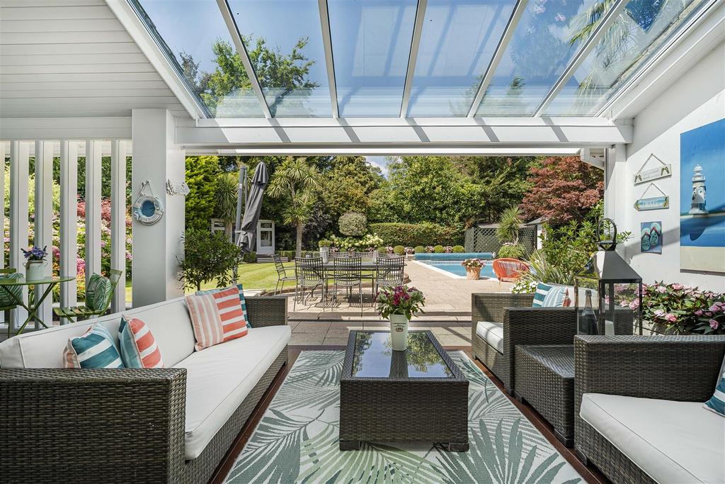 Covered terrace