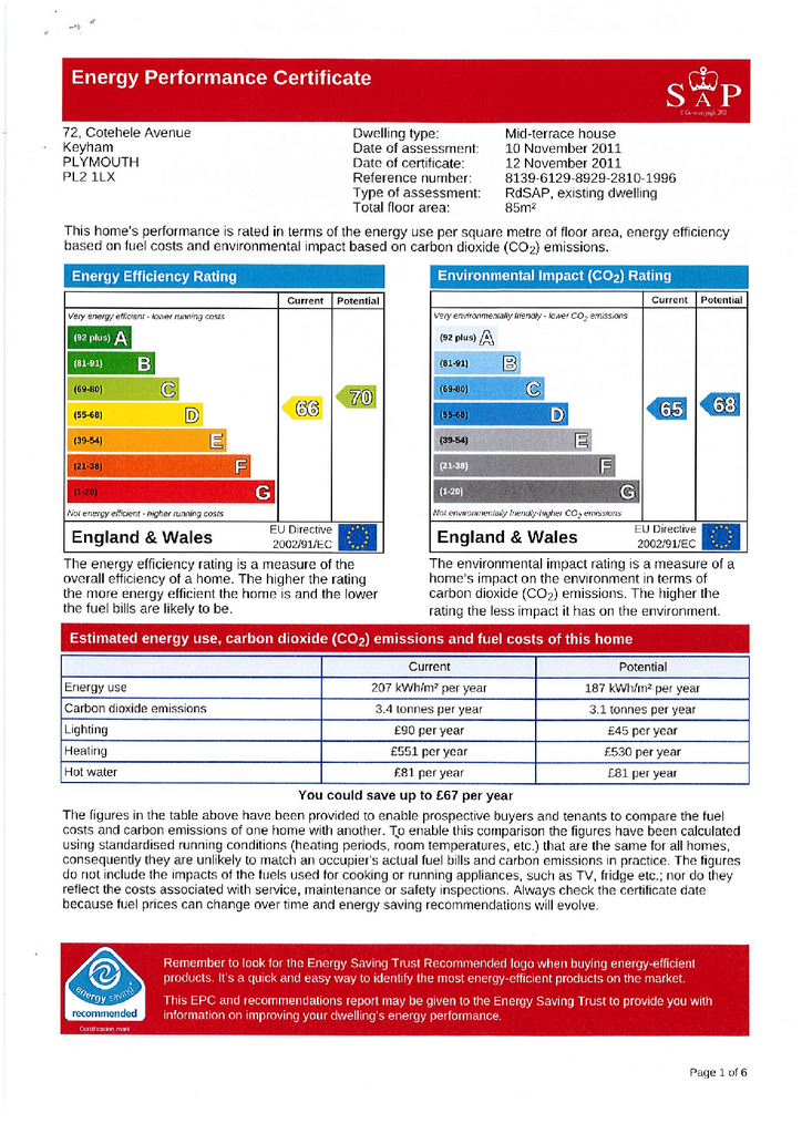 EPC Certificate
