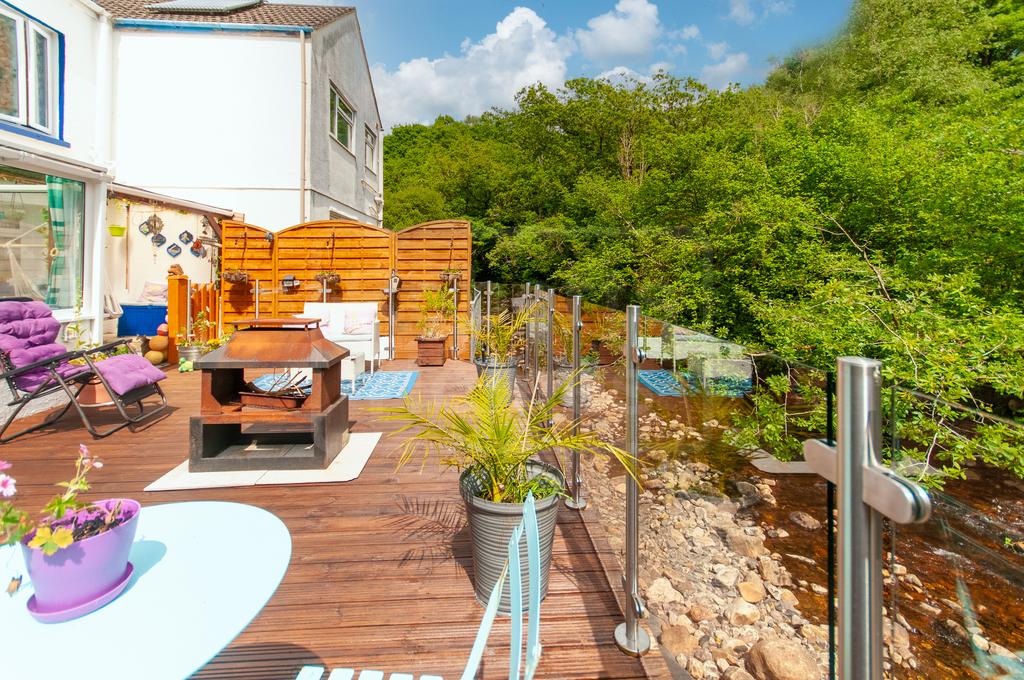 Decked area