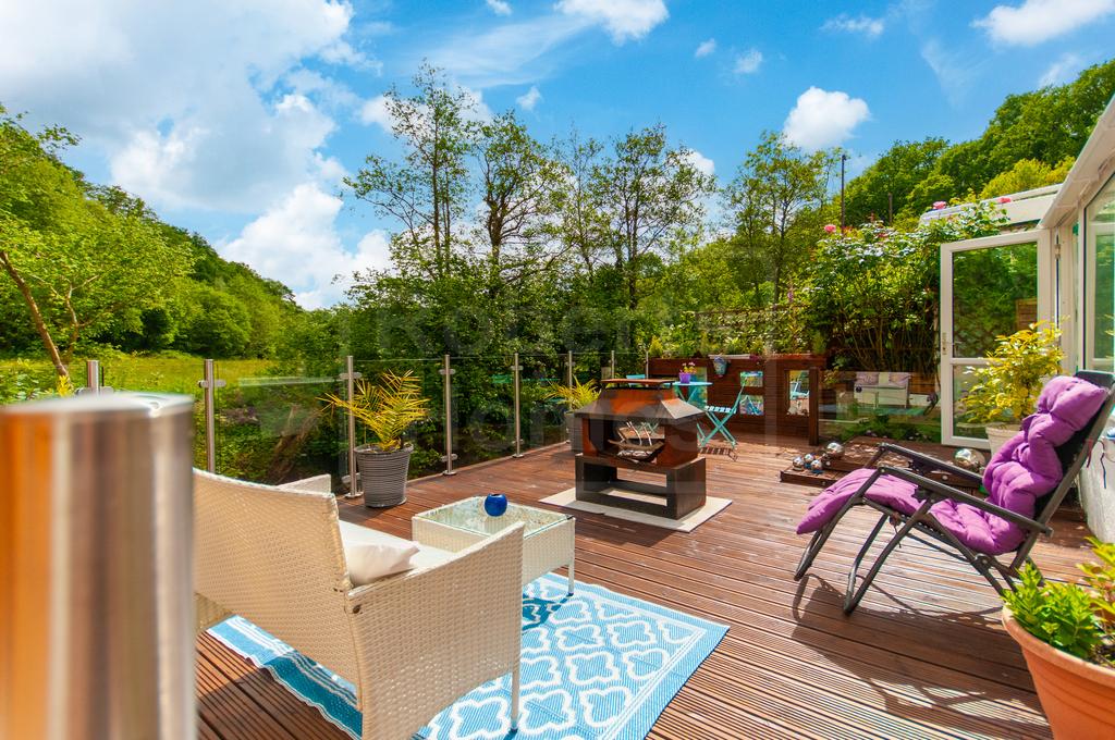 Decked area