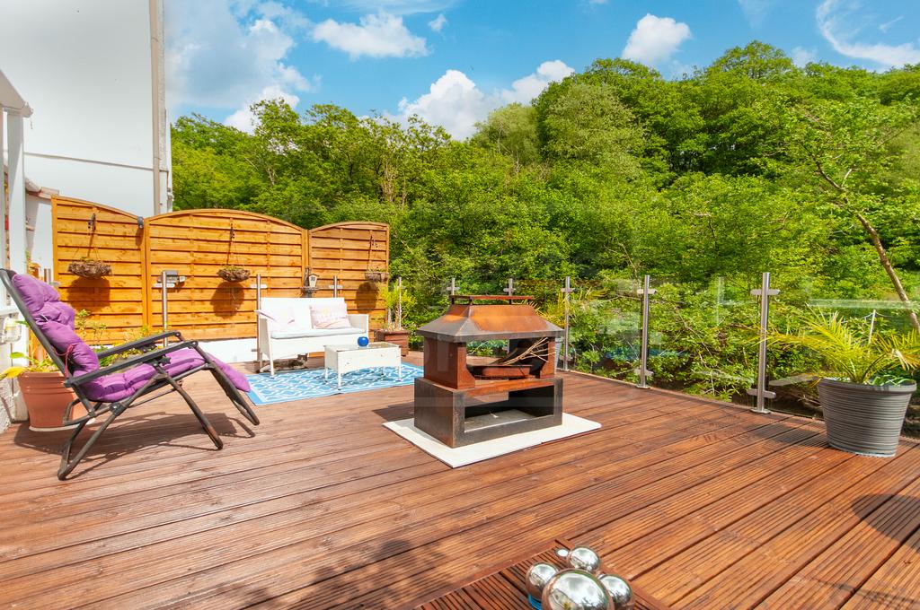 Decked area