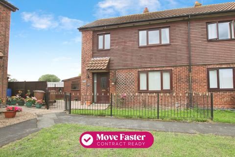 3 bedroom semi-detached house for sale, Northfield, Keyingham, Hull, East Riding of Yorkshire, HU12 9TA