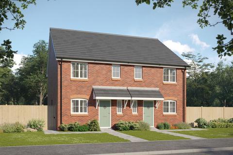 3 bedroom semi-detached house for sale, The Trussel 2 at The Crescent, ST3, The Wood ST3