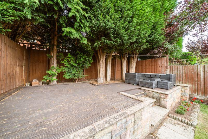 Rear garden