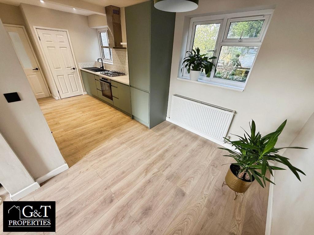 Open plan dining area