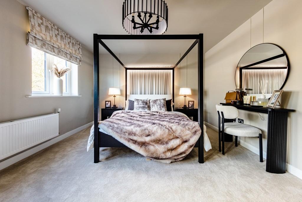 The Lavenham has 5 bedrooms, with the main...
