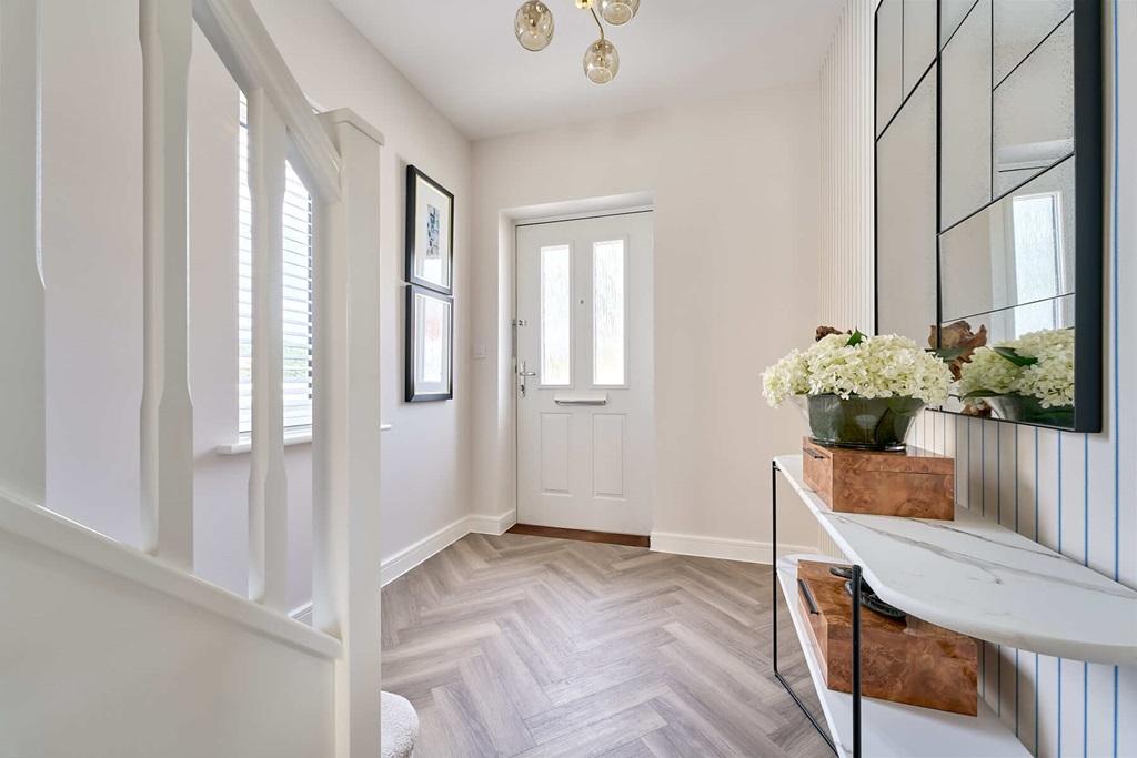 A large and bright entrance hall