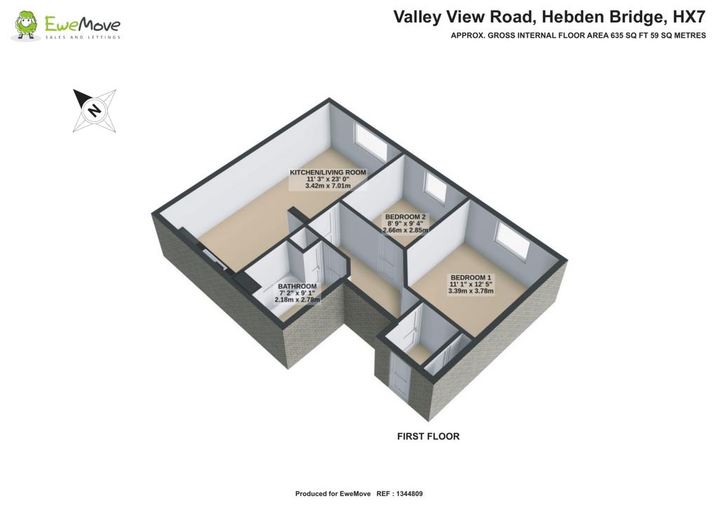 3 D Floorplan