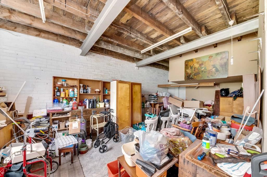 Integral double garage