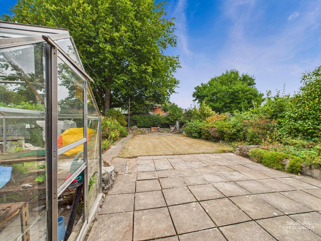 Rear garden