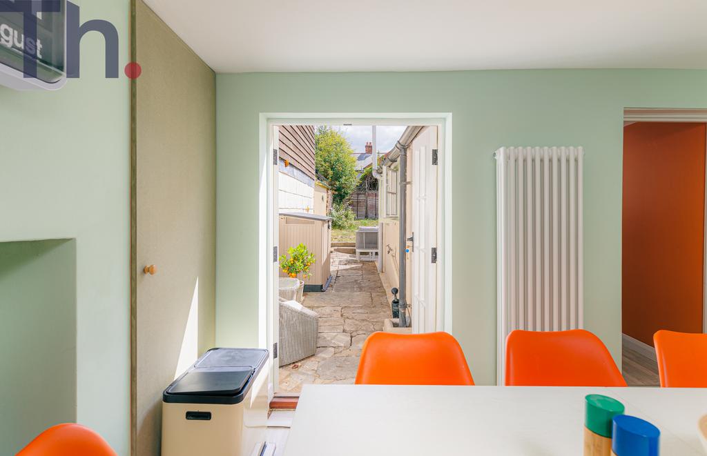 Dining Room  with Garden Access