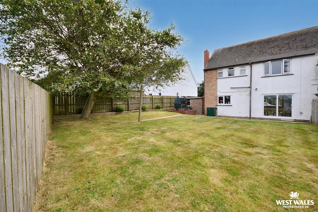 Rear garden