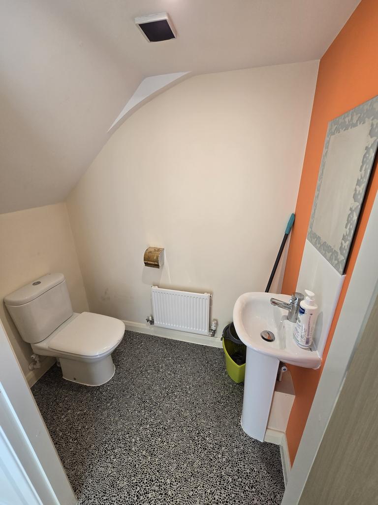 Downstairs cloakroom