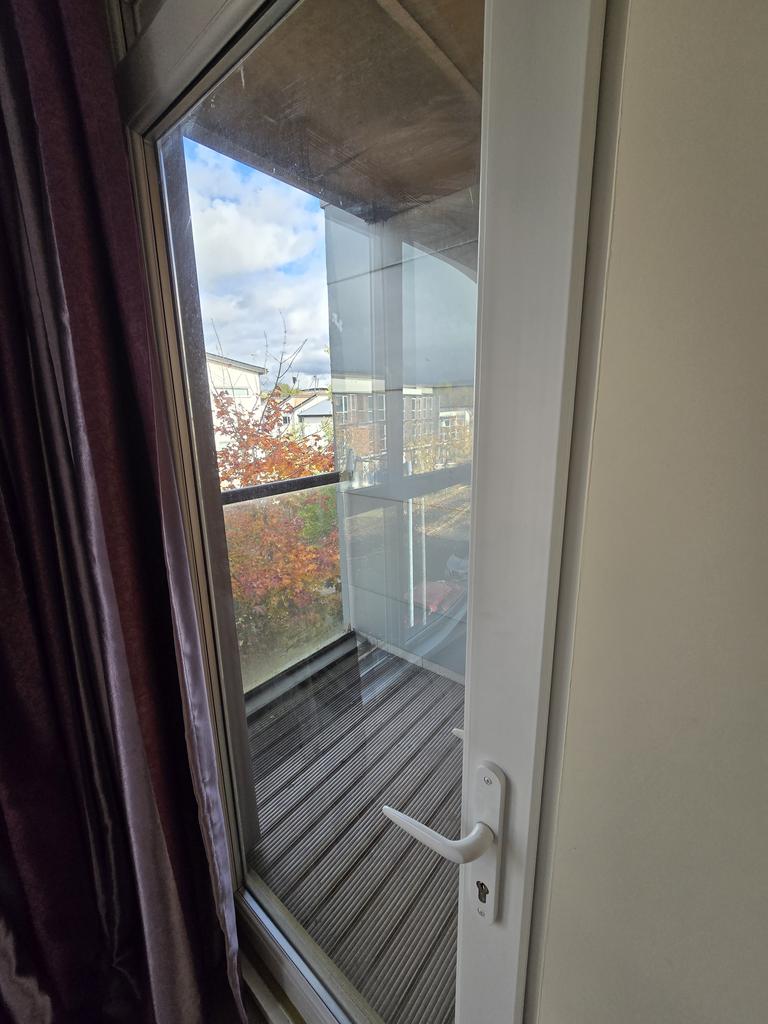 Balcony with front bedroom