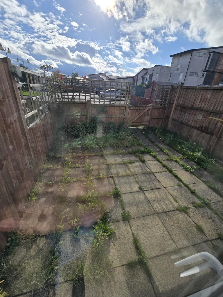 Rear garden
