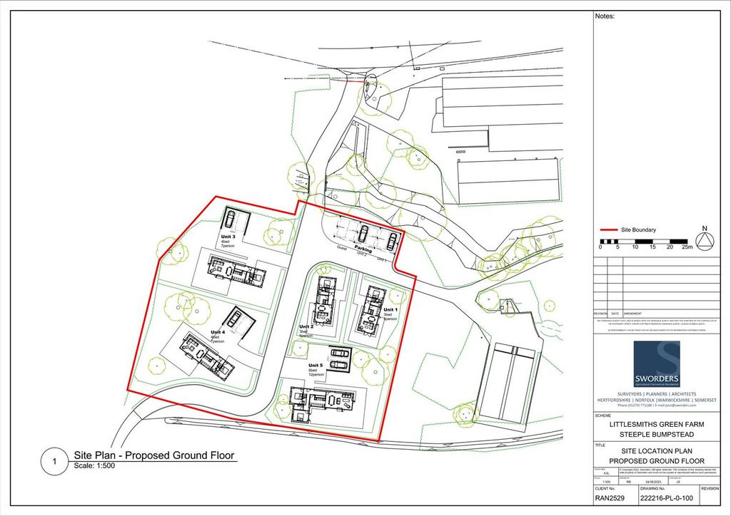 23 02580 out site plan  proposed ground floor 2211