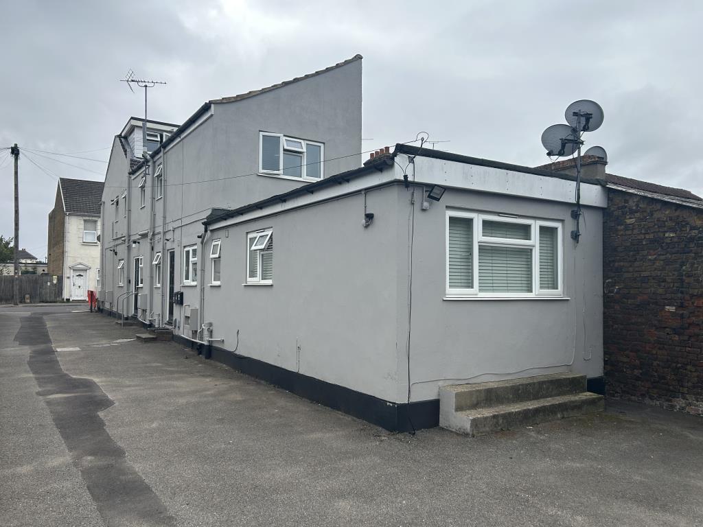 Rear of building