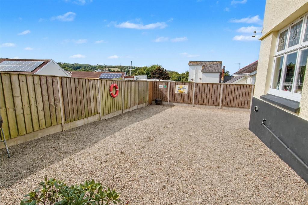 Back garden/parking