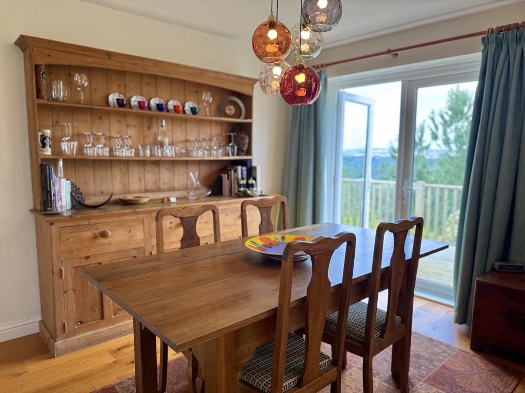 Dining Area with French Doors