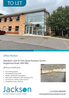 Office to rent, Unit 22 Mugiemoss Rd Aberdeen AB21 9BG