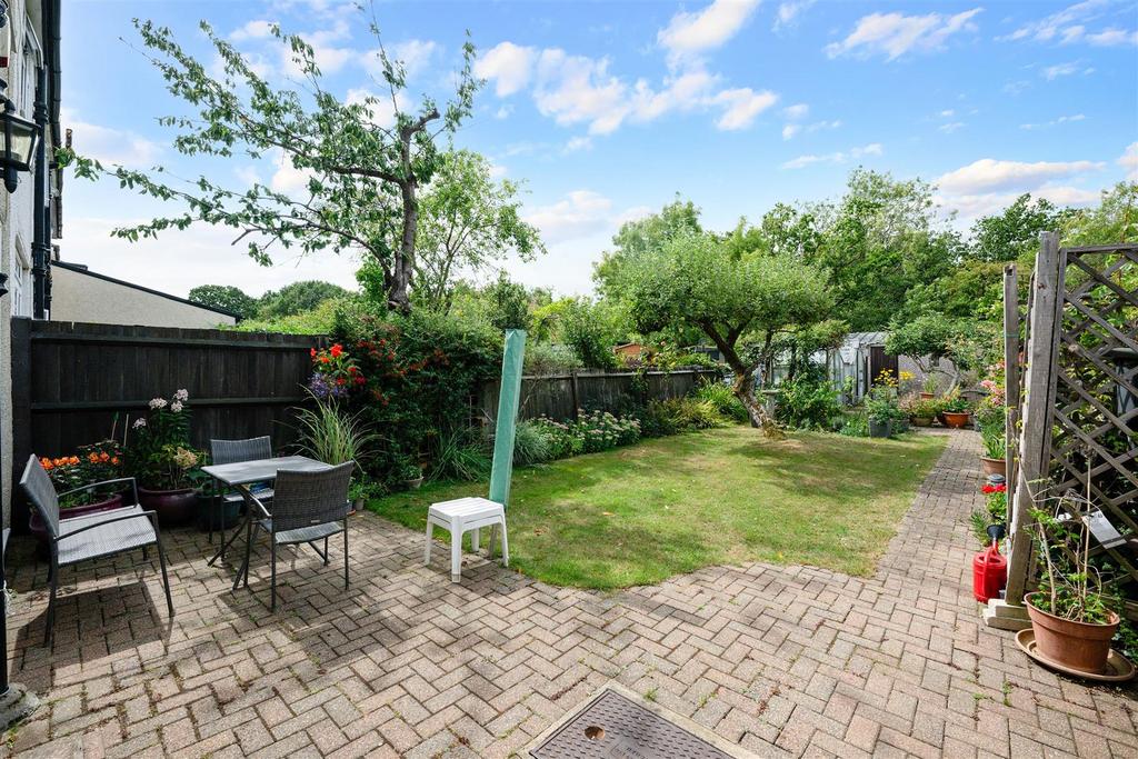 Patio view, garden