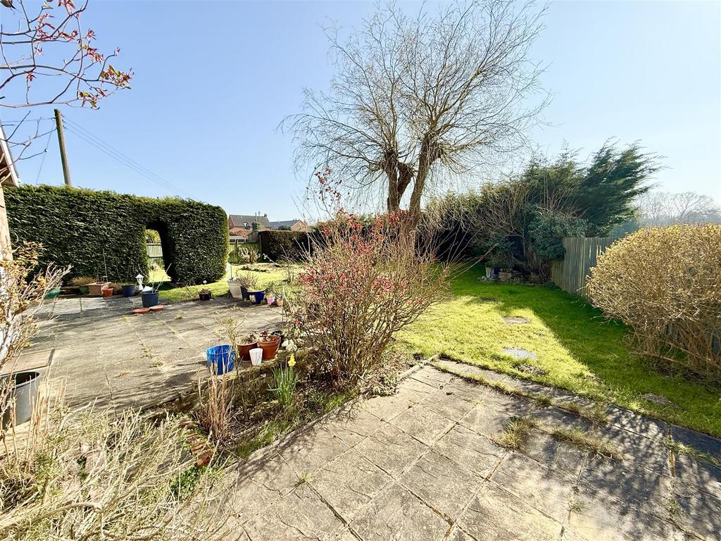 Rear garden