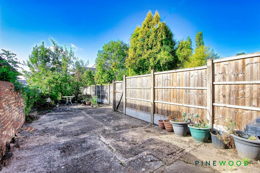 Rear garden