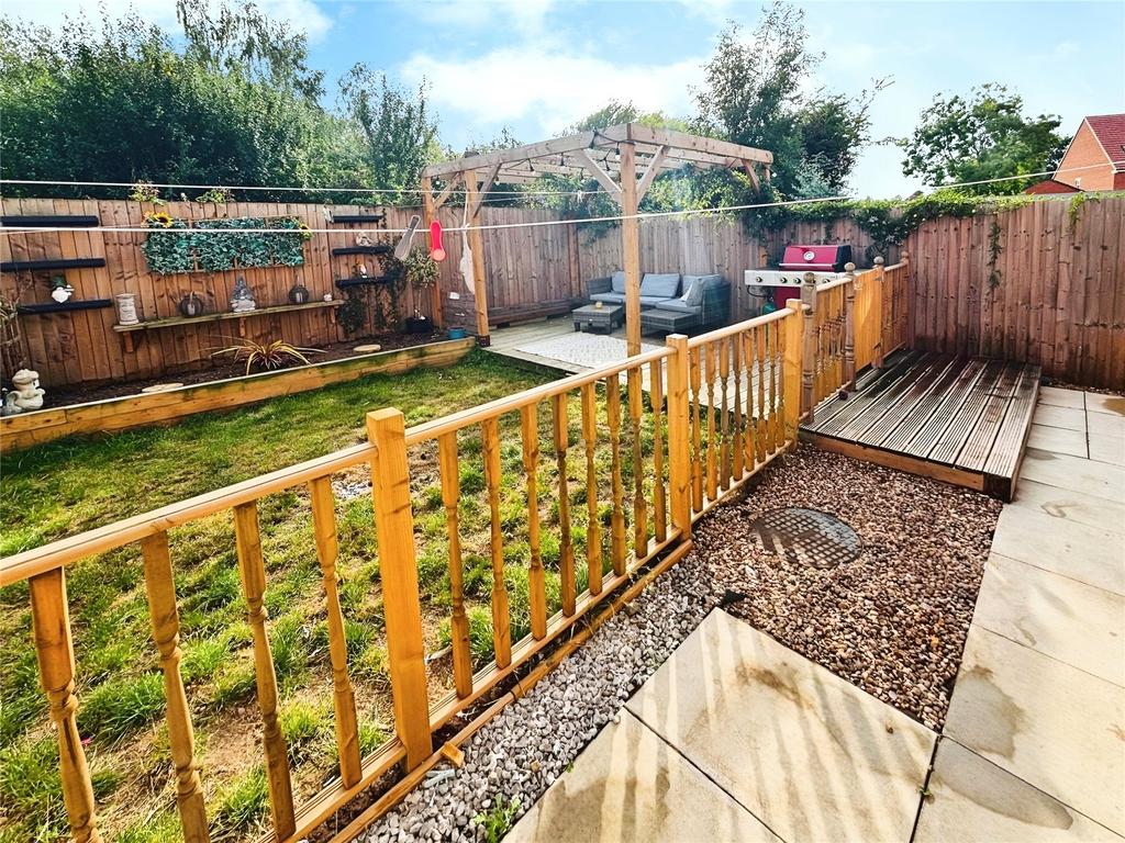 Rear garden