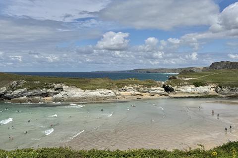 undefined, Glendorgal Sands, Porth, TR7