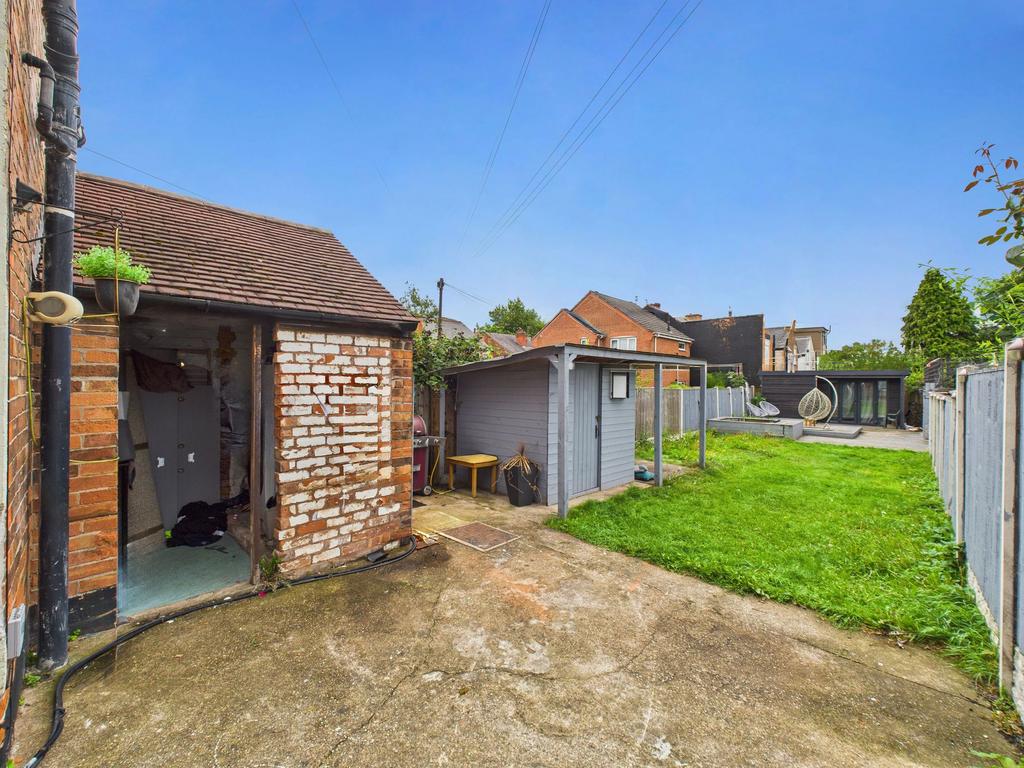 Rear Garden (With Store Room)