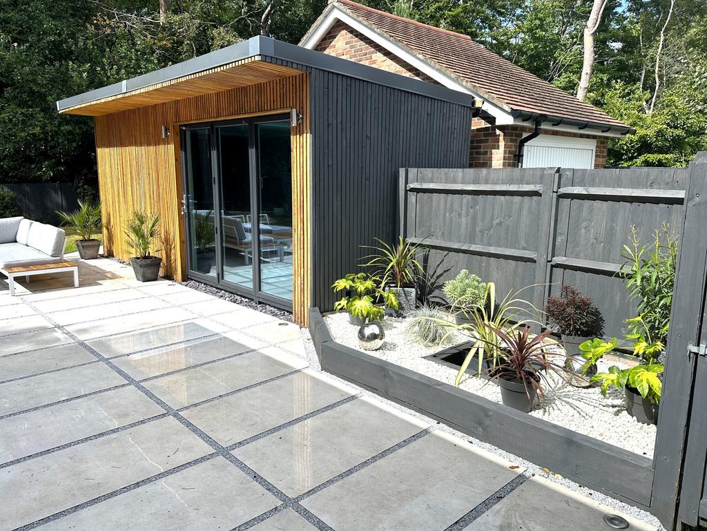 Rear garden