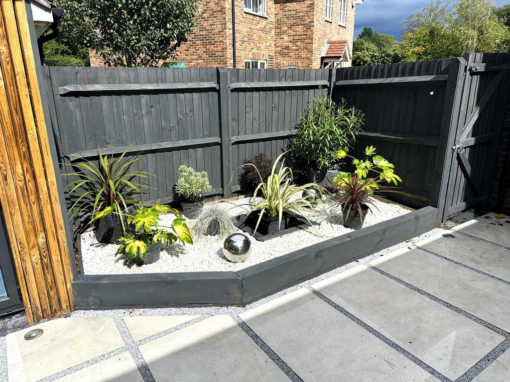 Rear garden